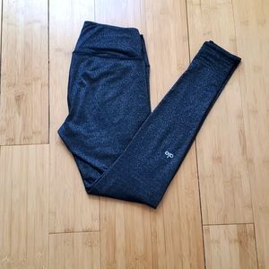 Alo yoga black sparkle leggings